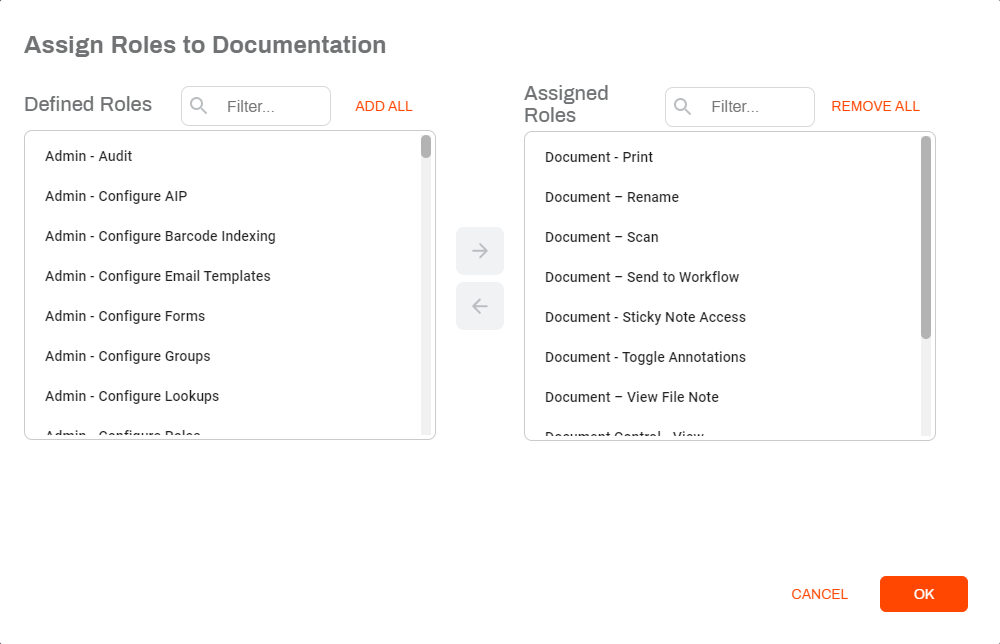 Add group roles