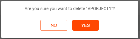 Delete confirmation