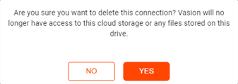 Delete confirmation modal