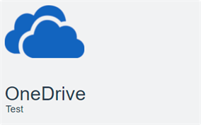 OneDrive storage connection