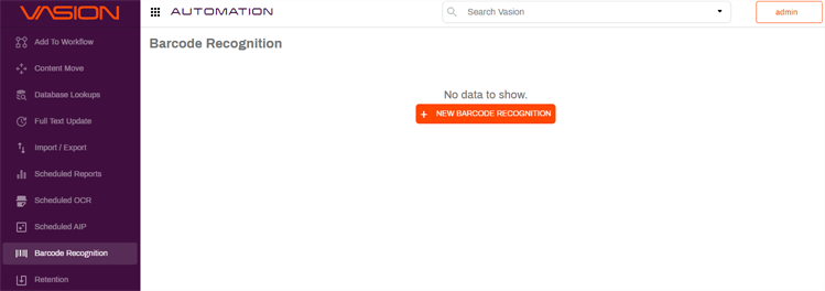 Automation - Barcode Recognition