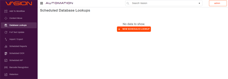 Automation - Database Lookups