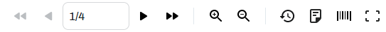 Zone configuration tool bar