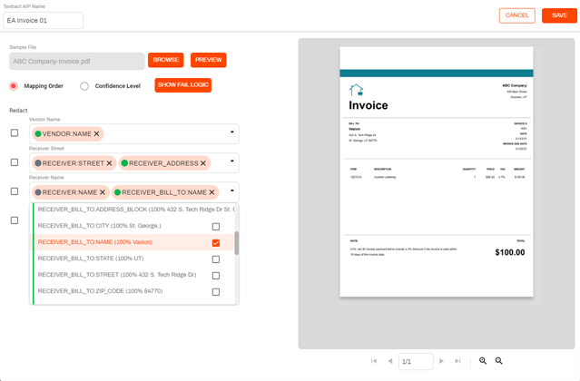 Multple sample documents
