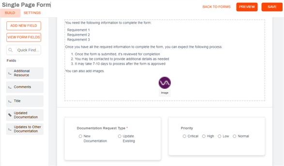 Form builder