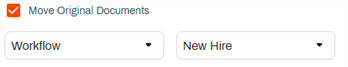 Move original documents to Workflow