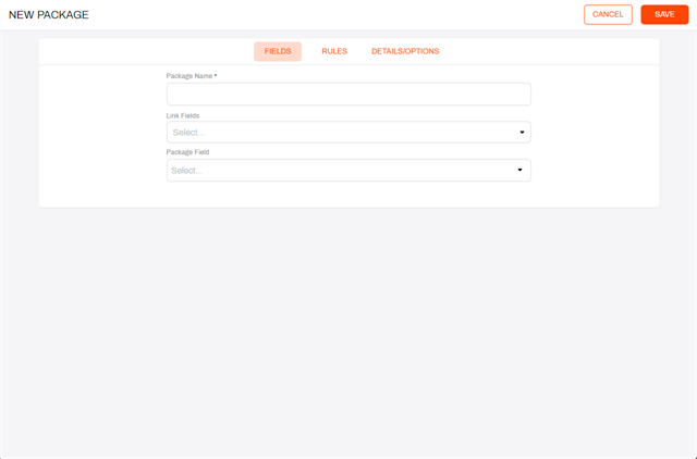 New package-Fields options