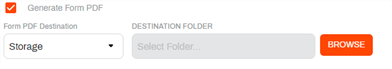 Save to storage option