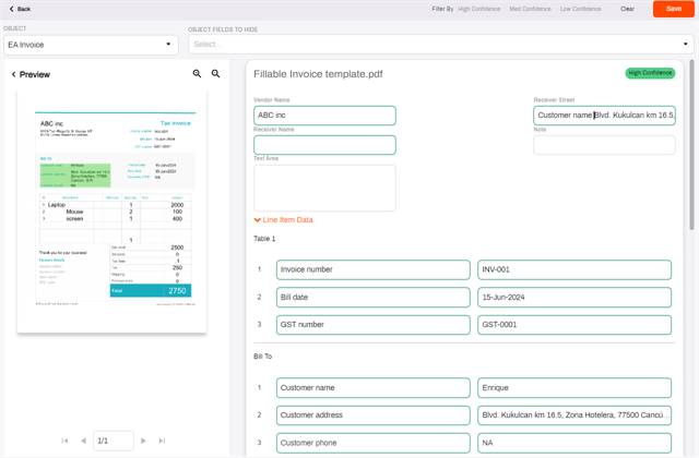 Field Validation viewer