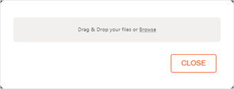 Upload pages file selection modal
