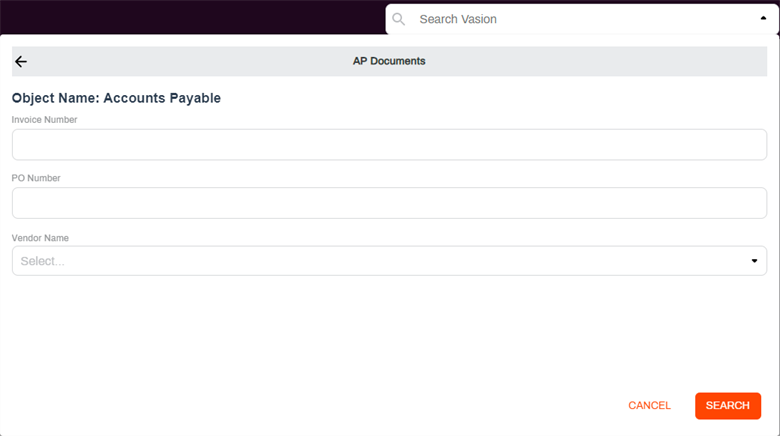 Object search