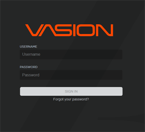 Sign In page