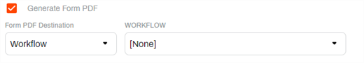 Workflow destination option
