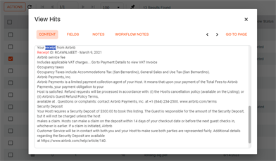 OCR text data