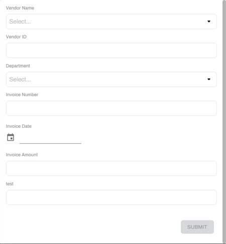 Added Fields options