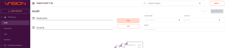 Audit report parameters