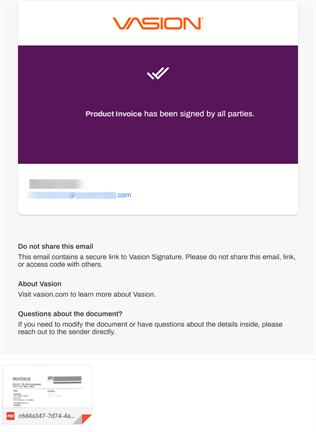 CC email template