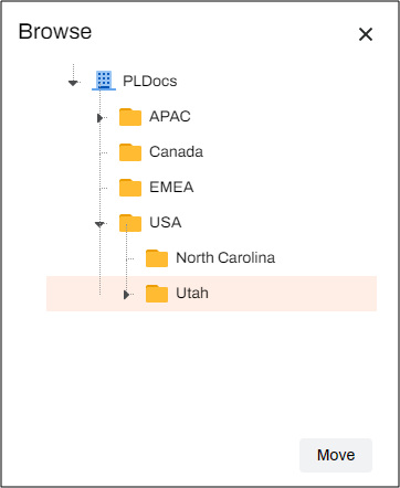 Admin Console showing tree structure. Admin Console showing tree structure.