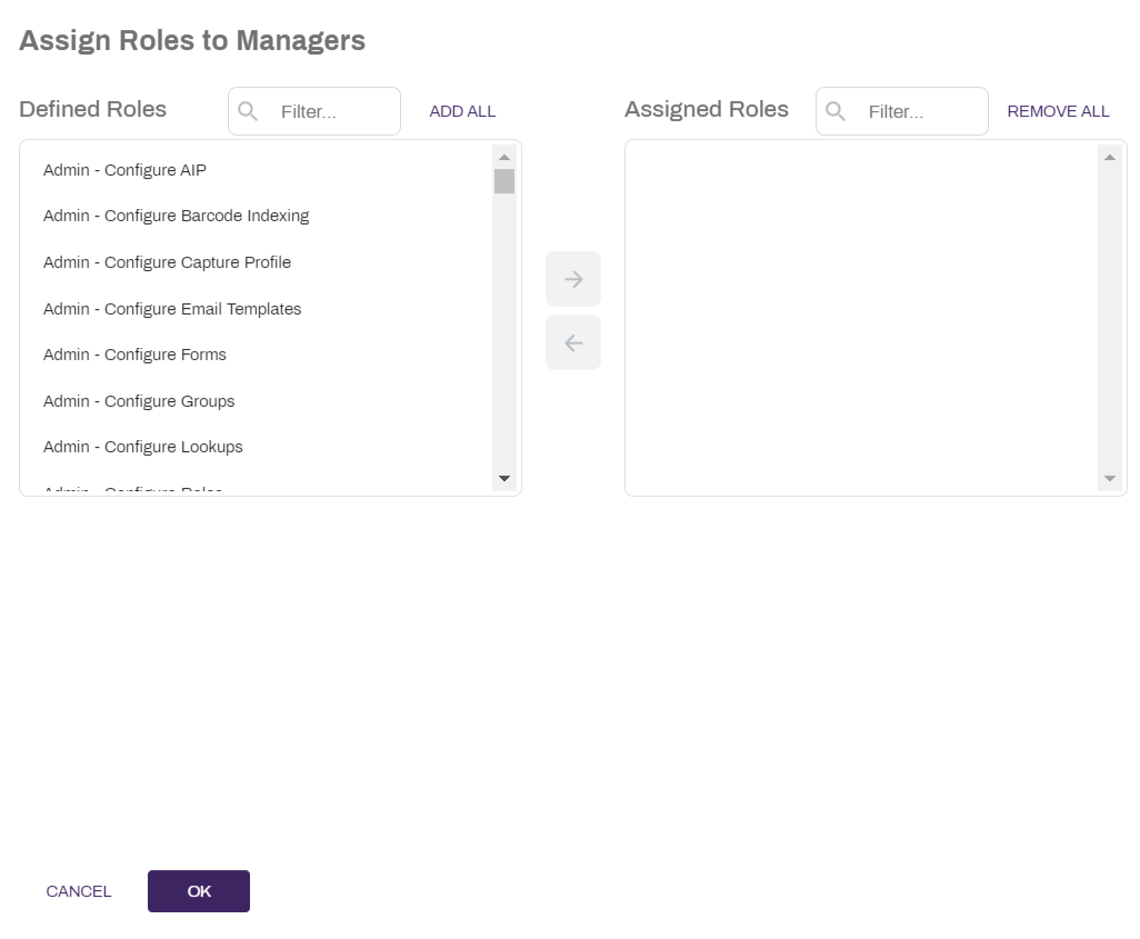 Add group roles.