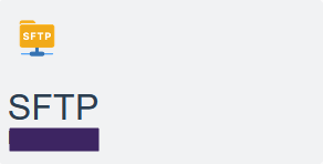 SFTP Connection Tile.