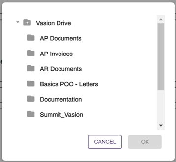 Select folder.