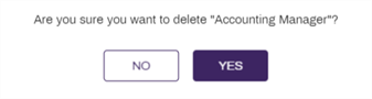 Delete confirmation.