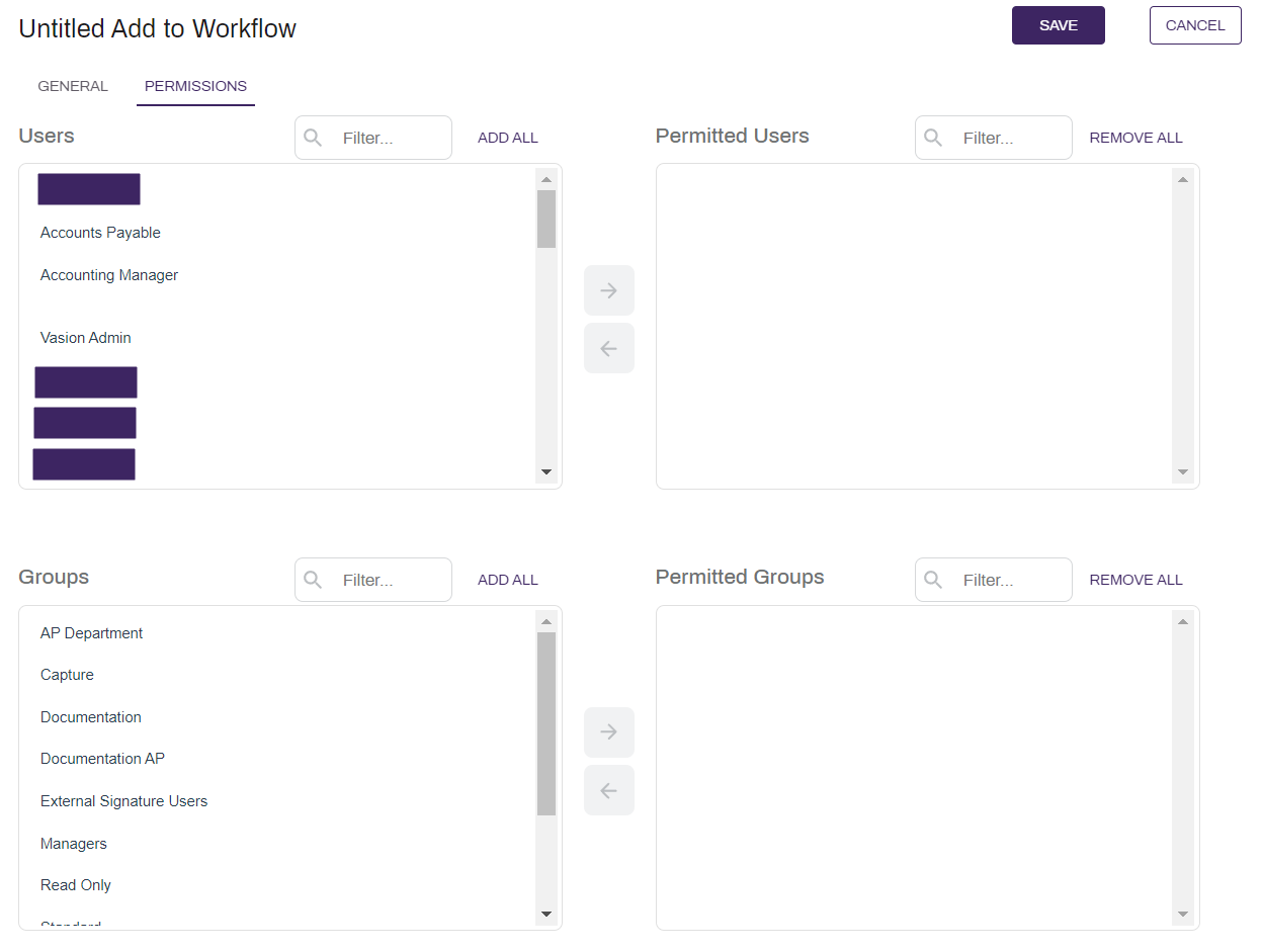 Automation permissions.