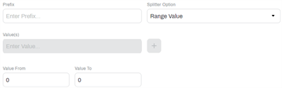 Value Range option.