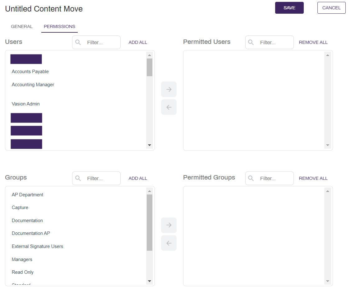 Content Move permissions.