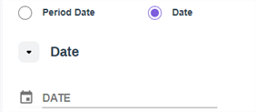 Date configuration.