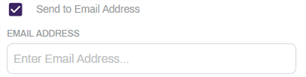 Enter Email address.
