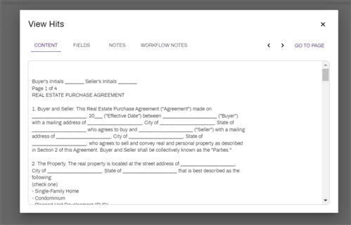 Full Text search results.