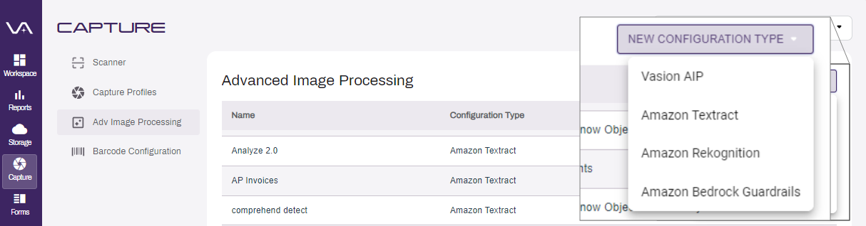 New AIP configuration options.