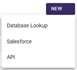 New lookup options.