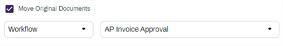 Move original documents to Workflow.