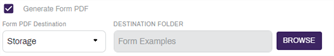 Save to storage option.
