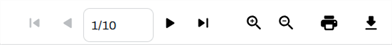 Attachment Viewer toolbar.