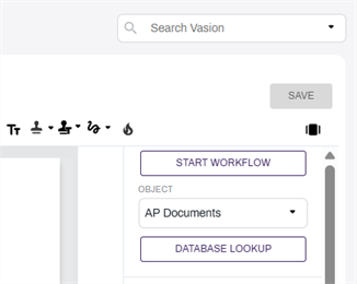 Start Workflow button.