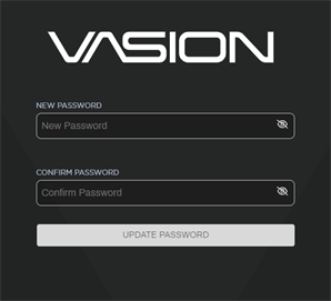 Update password fields.