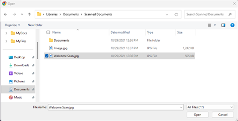 Windows explorer.