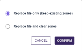 Replace file dialog. Replace file dialog.