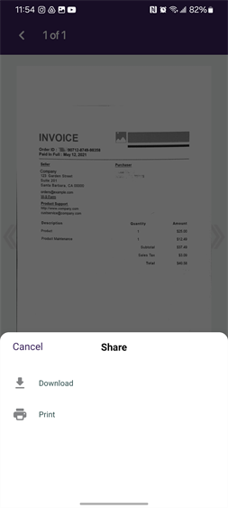 Share options