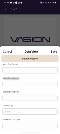 Data View