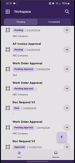 Scroll to fade the Add button from view