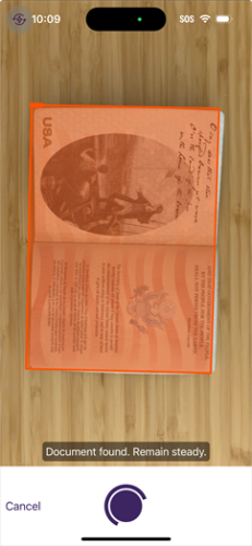 Scan document dection