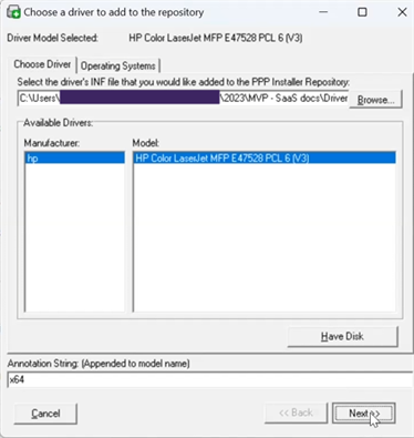 Driver upload modal as seen in the Admin Console.
