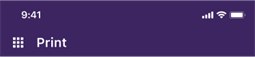 App Header. App header section.
